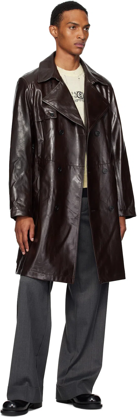 MM6 MAISON MARGIELA Logo Cotton T-shirt In Black