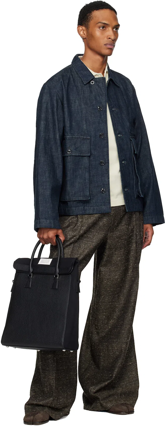 MAISON MARGIELA Tabi Babouches Flats In Animal Print