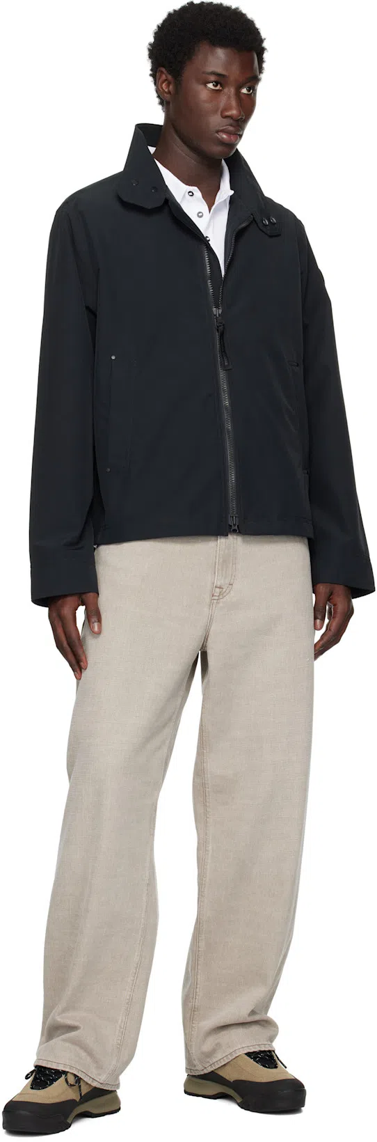 CANADA GOOSE Polo With Logo In White