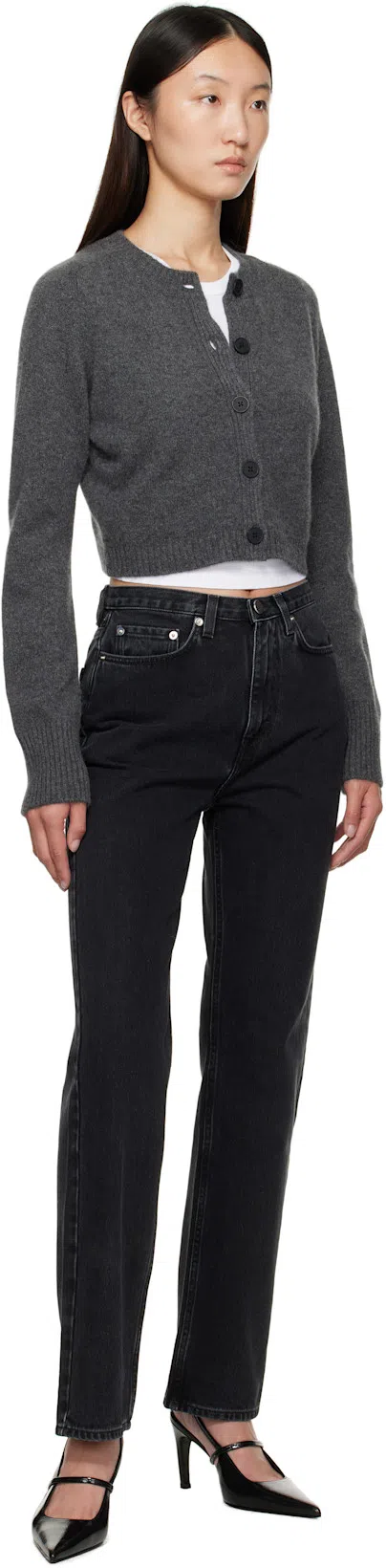 AEYDE Aeydē Uma Eyelet Nappa Leather Black