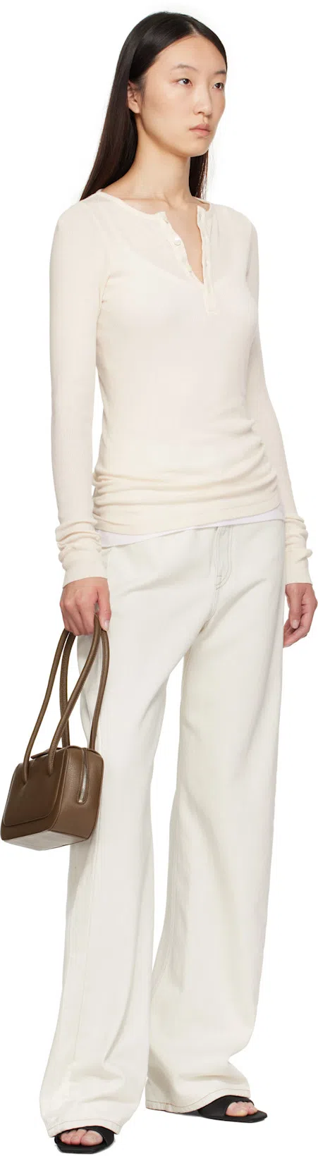 TOTÊME Sculpted Heel Suede Mules With Toe Strap In Animal Print