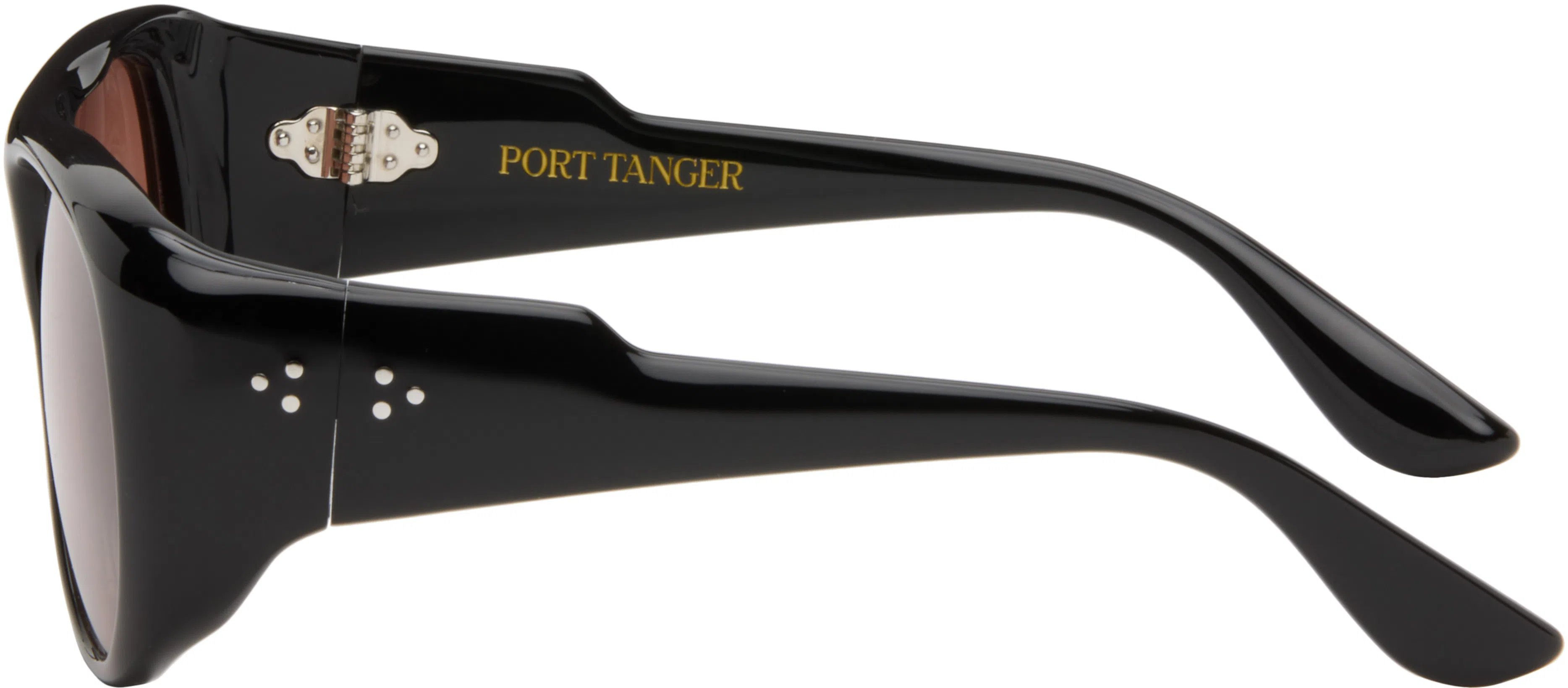 PORT TANGER Black & Orange Gambia Sunglasses In Multi