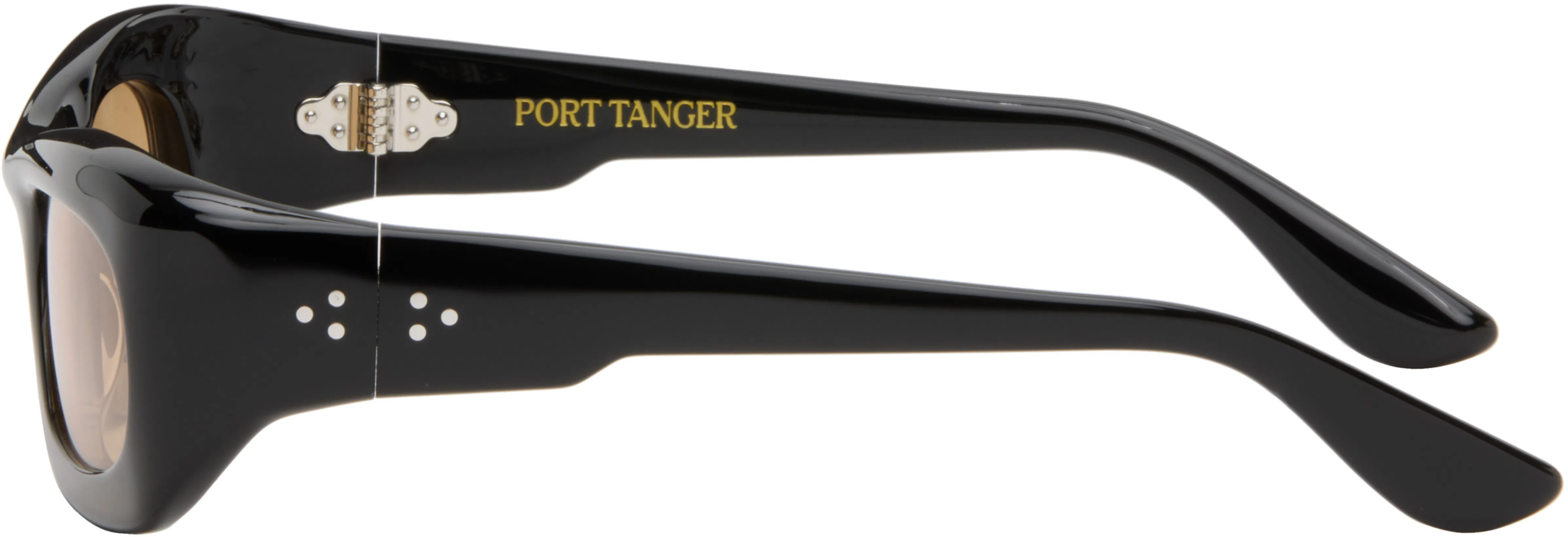PORT TANGER Black Ghaib Sunglasses In Multi