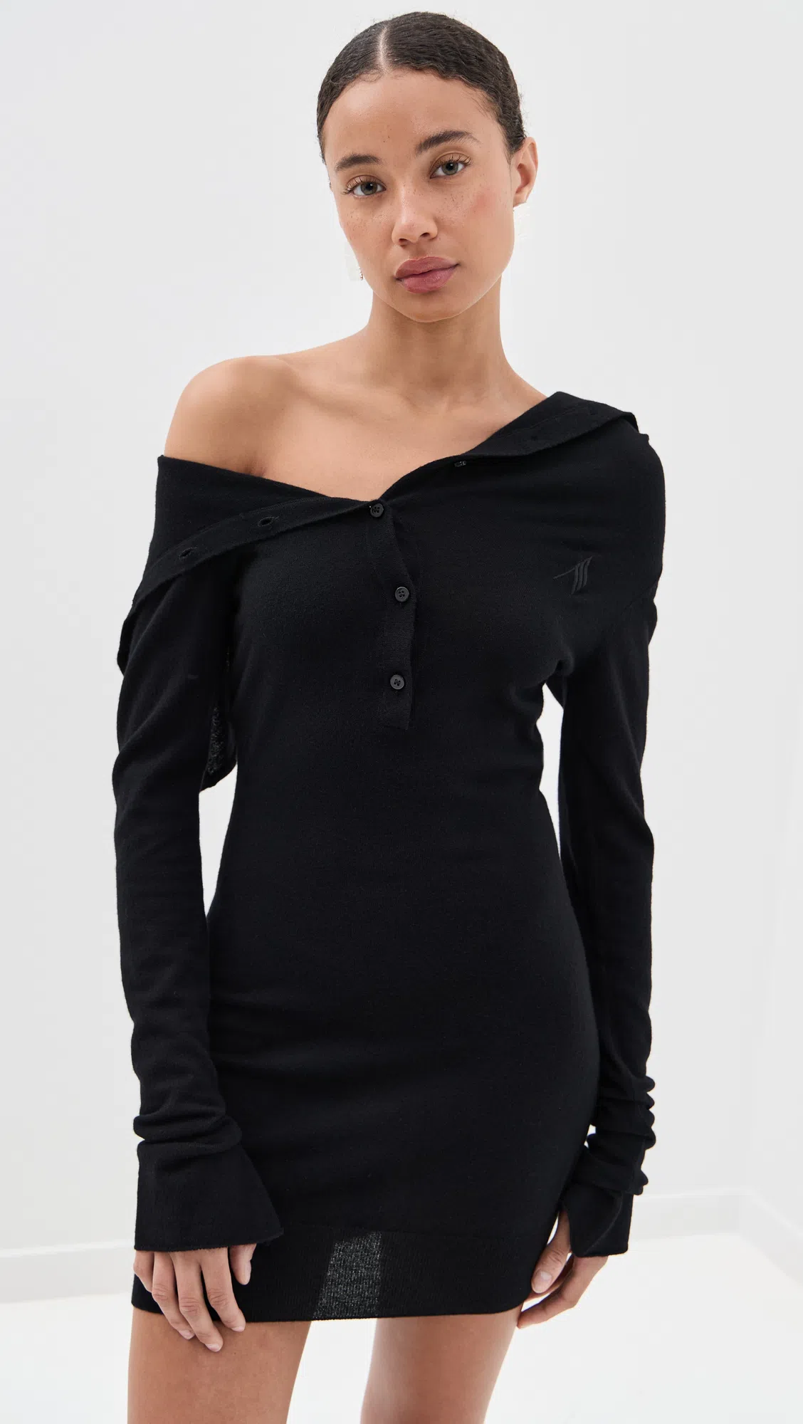 ATTICO Suede Robin Combat Boots In Brown