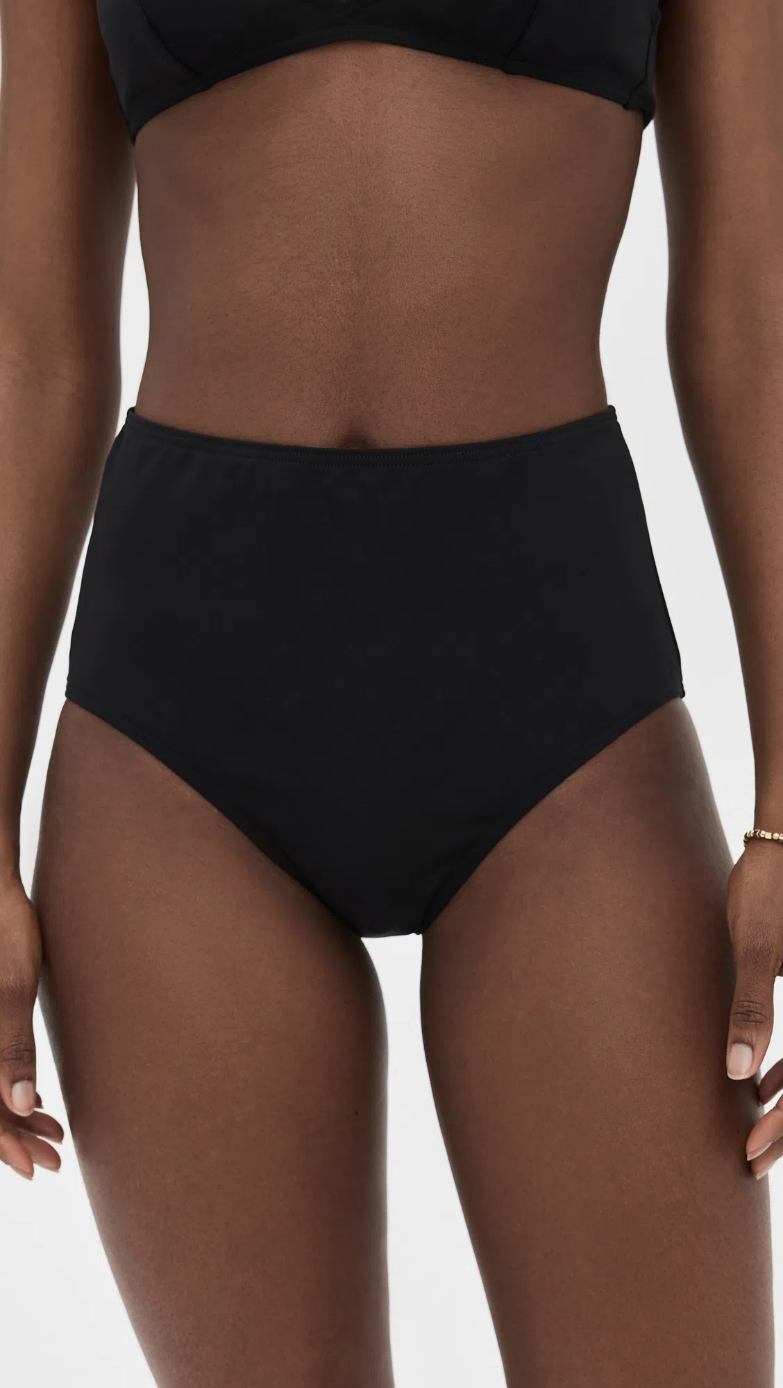 AMANU Kibera Embellished Leather Sandals In Black