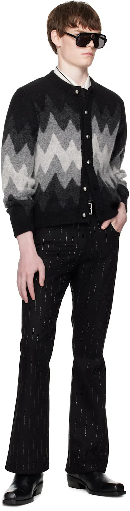 VERSACE Black Luciano Boots In 1b00e-black-rutheniu