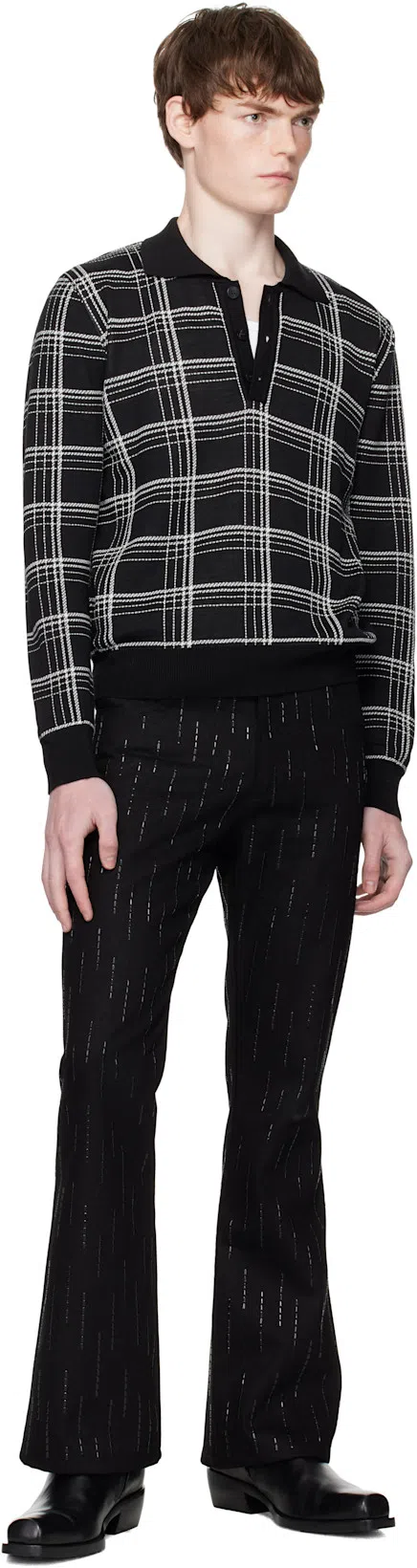 VERSACE Black Luciano Boots In 1b00e-black-rutheniu