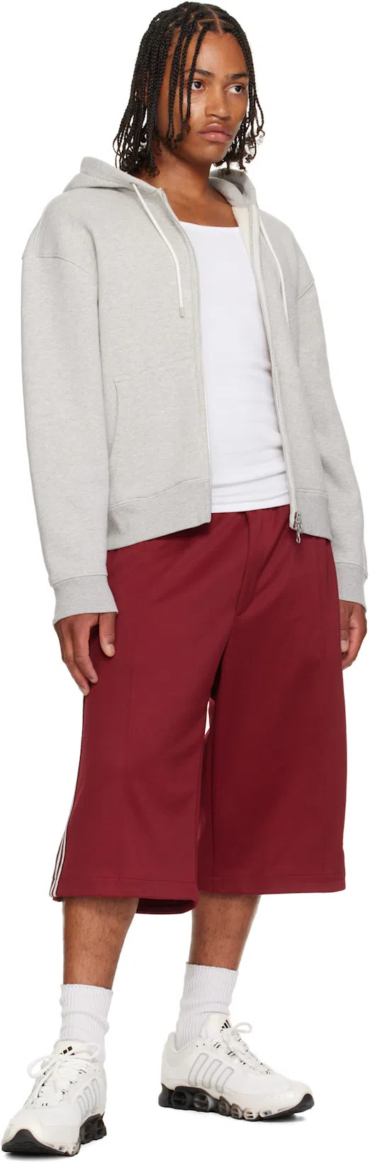 OUR LEGACY Hooded Grey Organic Cotton Sweatshirt In Gray