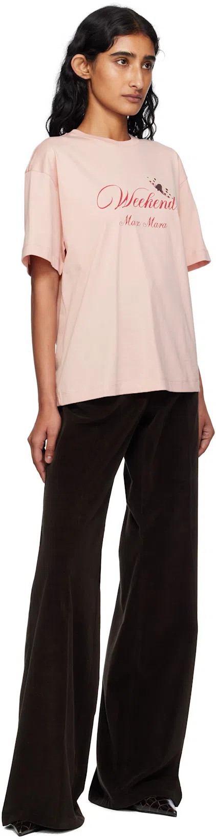 TOTÊME Toteme Classic Croc-embossed Leather Slingback Pump In Brown