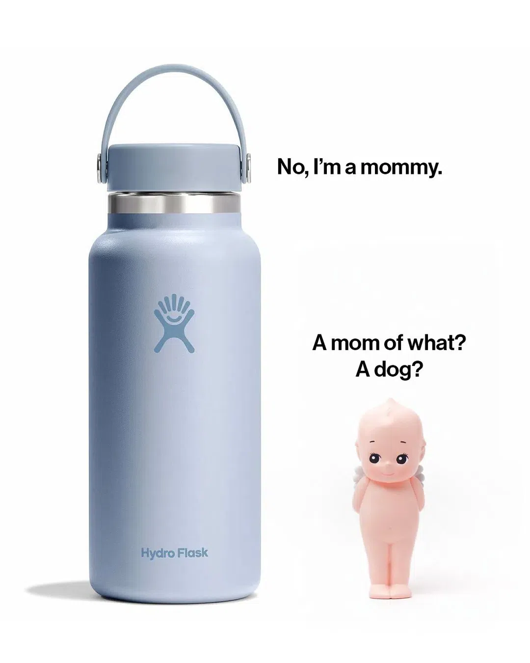 HYDRO FLASK 32 oz Wide Mouth With Flex Straw Cap In Surf