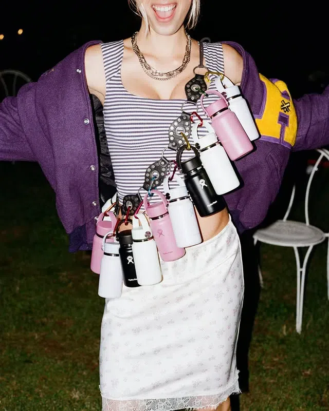 HYDRO FLASK Micro Hydro Mini Water Bottle In Black At Urban Outfitters