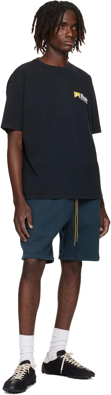 MAISON MARGIELA Sprinters Low Top Cotton Blend Sneakers In Black