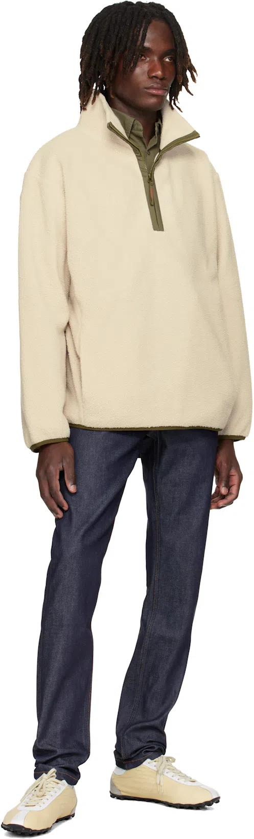 MAISON MARGIELA Sprinters Worn-out Effect Sneakers In Neutral