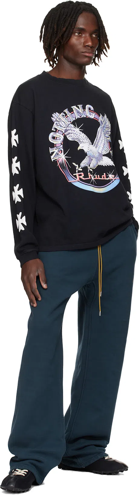 MAISON MARGIELA Sprinters Low Top Cotton Blend Sneakers In Black