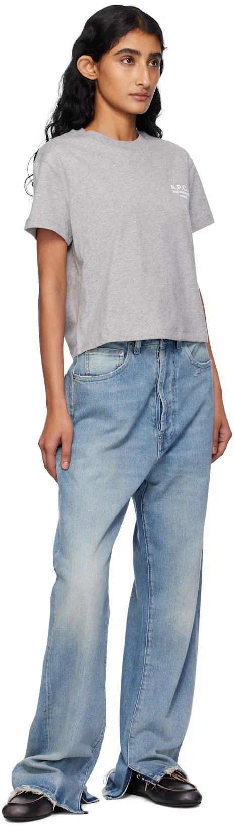 MAISON MARGIELA Blue 5 Pockets Jeans In 961 Iight Blue