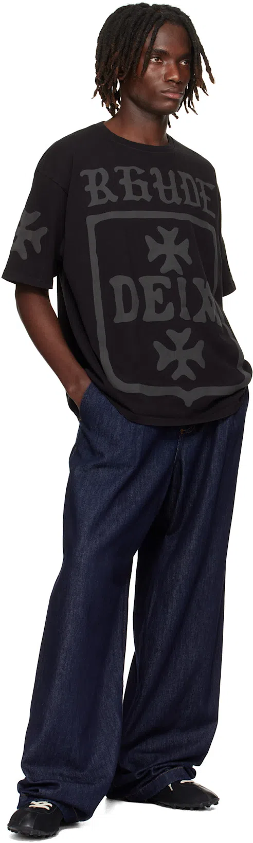 MAISON MARGIELA Sprinters Low Top Cotton Blend Sneakers In Black