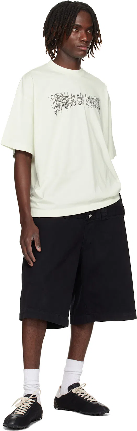 MAISON MARGIELA Sprinters Low Top Cotton Blend Sneakers In Black