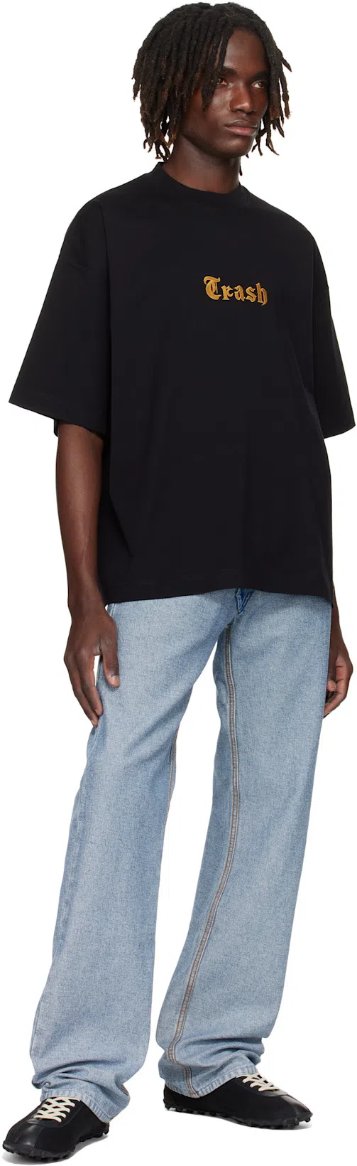 MAISON MARGIELA Sprinters Low Top Cotton Blend Sneakers In Black