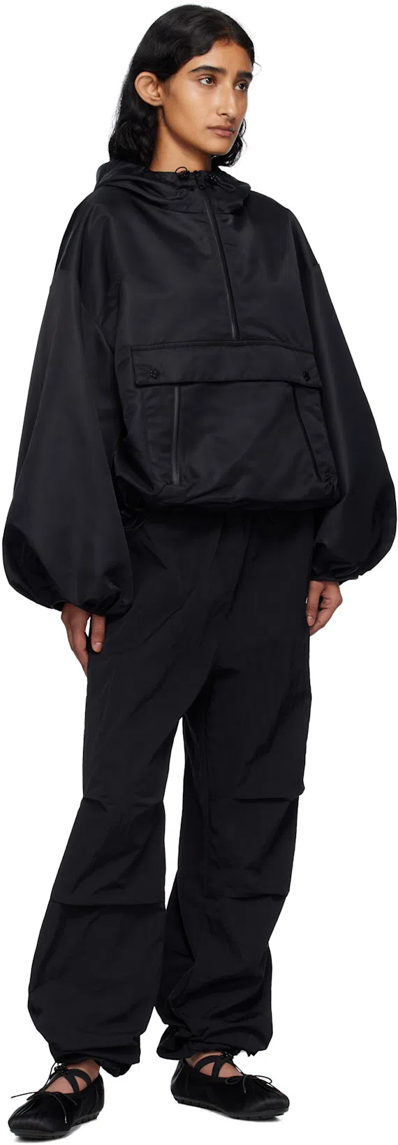 CECILIE BAHNSEN Xthe North Face Long-sleeved Casual Jacket In Black