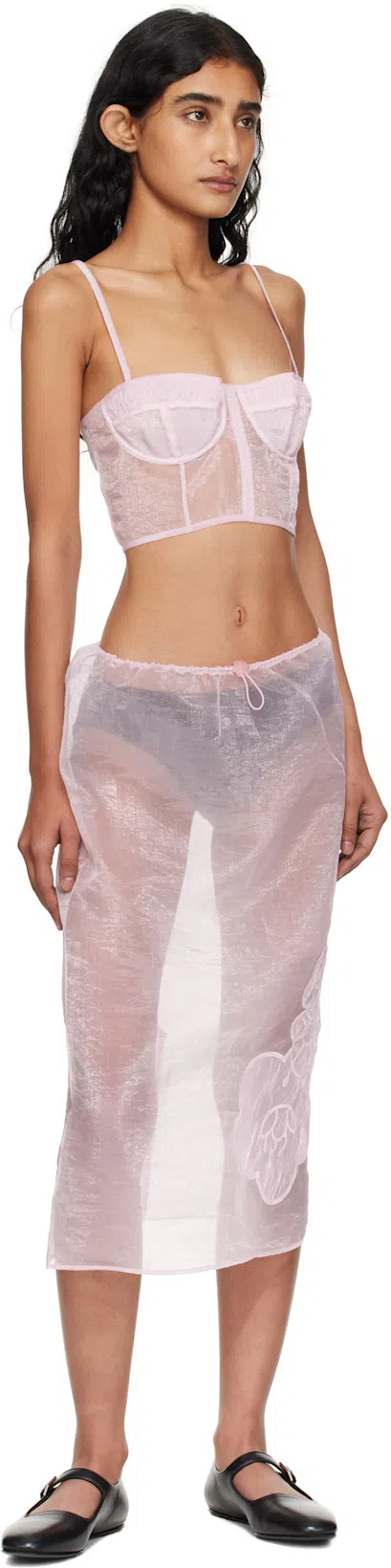 THE ROW Boheme Mj Ballet Flats In Nappa Leather In Black