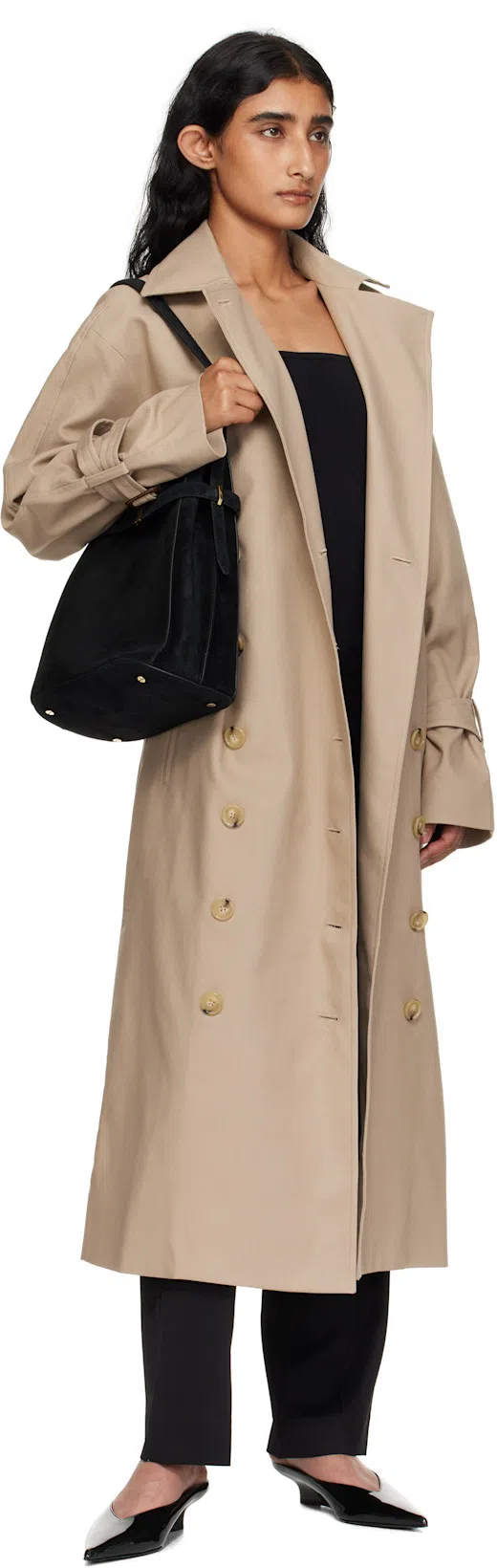 TOTÊME 35mm Patent-leather Mules In Black