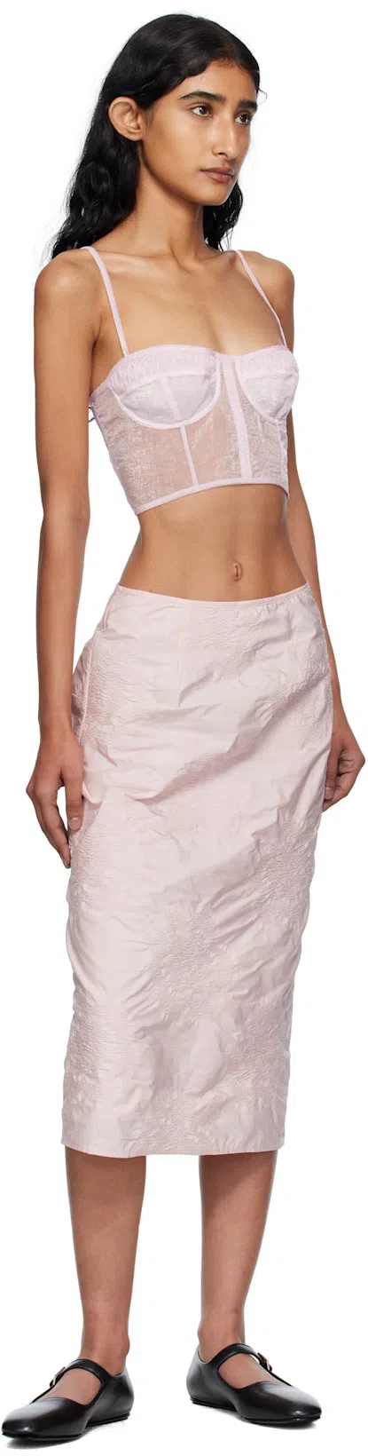 THE ROW Boheme Mj Ballet Flats In Nappa Leather In Black