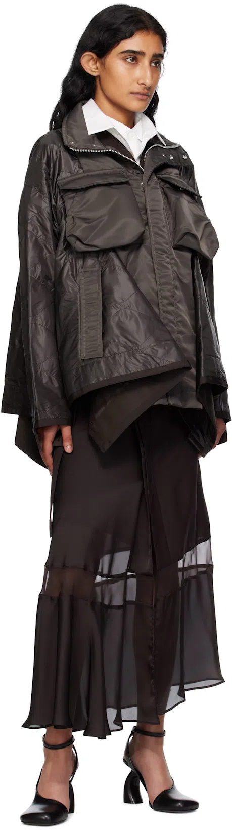 SACAI White Poplin Shirt