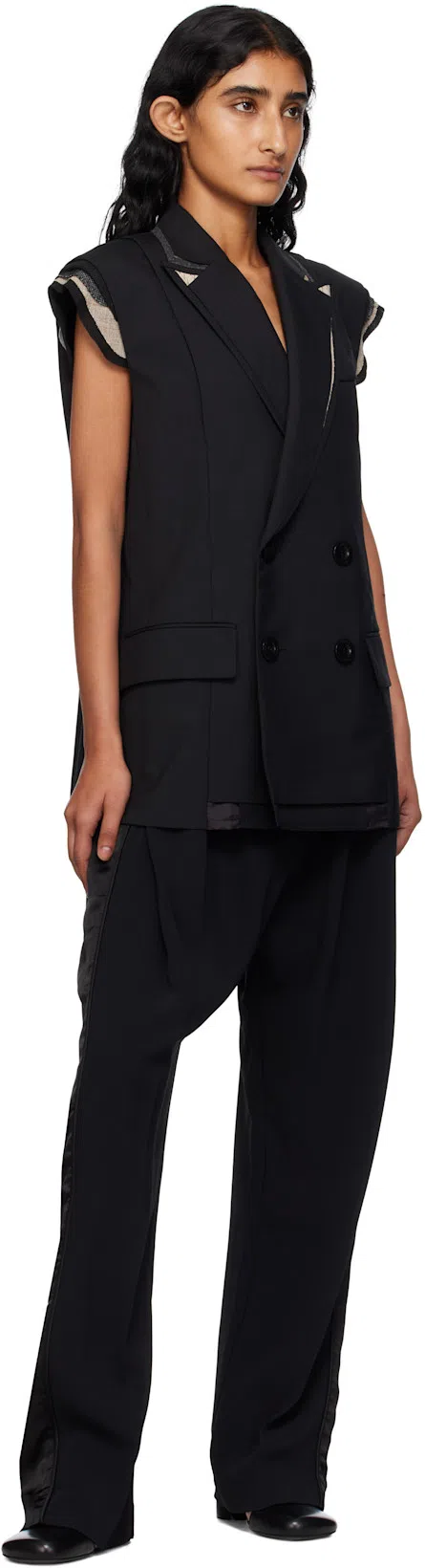 DRIES VAN NOTEN Brown Asymmetrical Heels In 605 Bottle