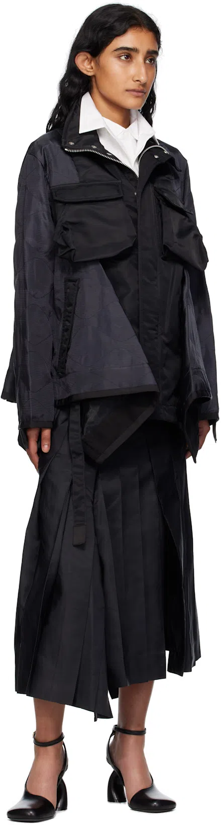 SACAI White Poplin Shirt