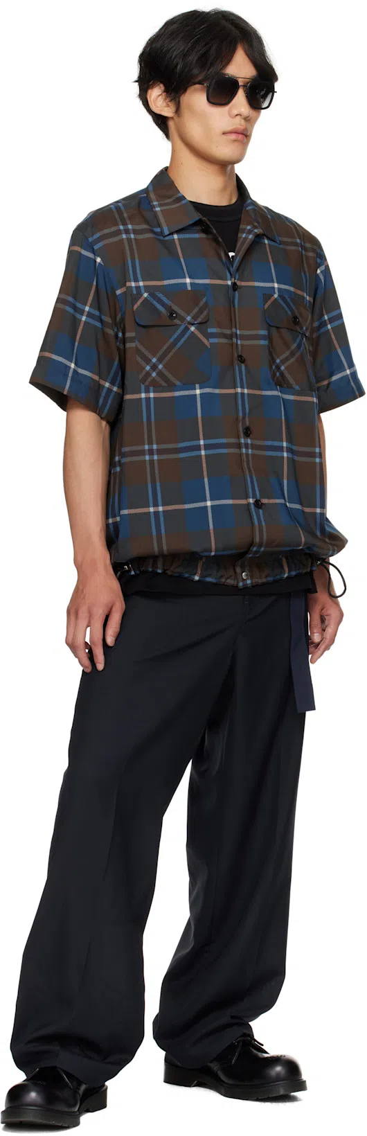 DR. MARTENS Man Lace-up Shoes Black Size 7.5 Leather