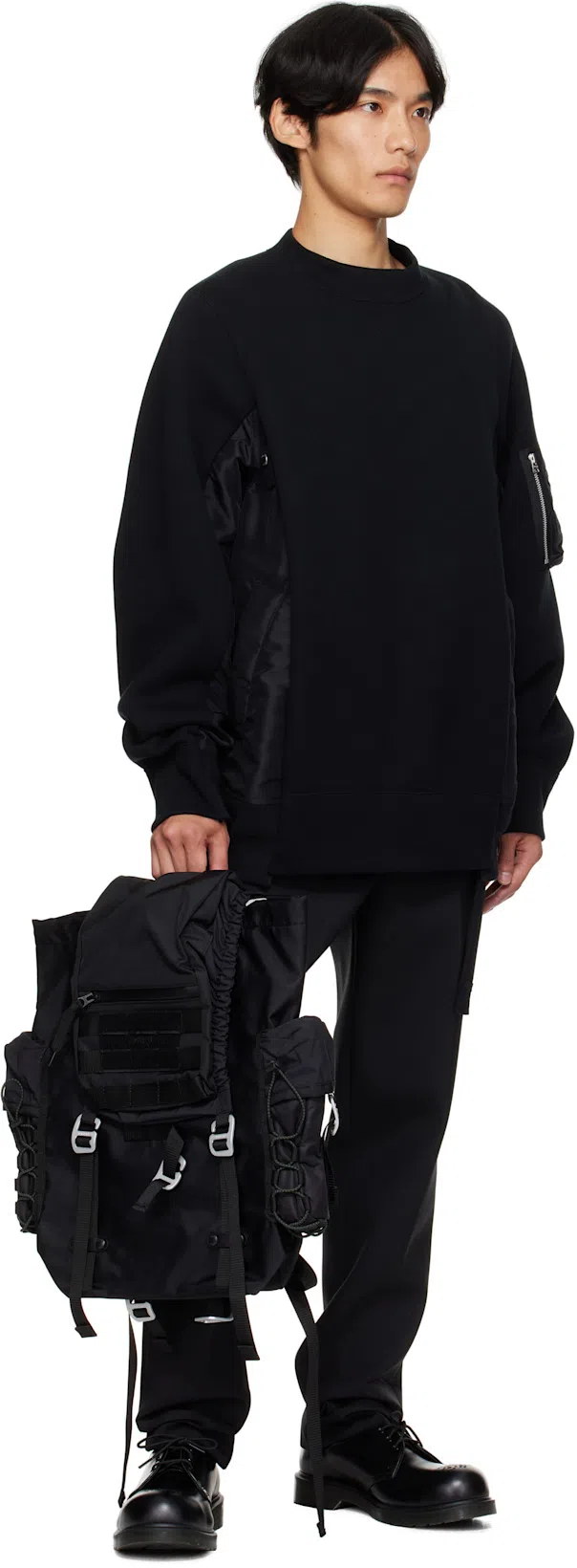 DR. MARTENS Man Lace-up Shoes Black Size 7.5 Leather