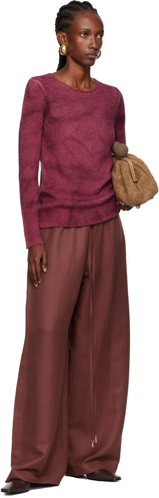 KHAITE Cowboy Boots With Square Toe And Low Heel In Brown