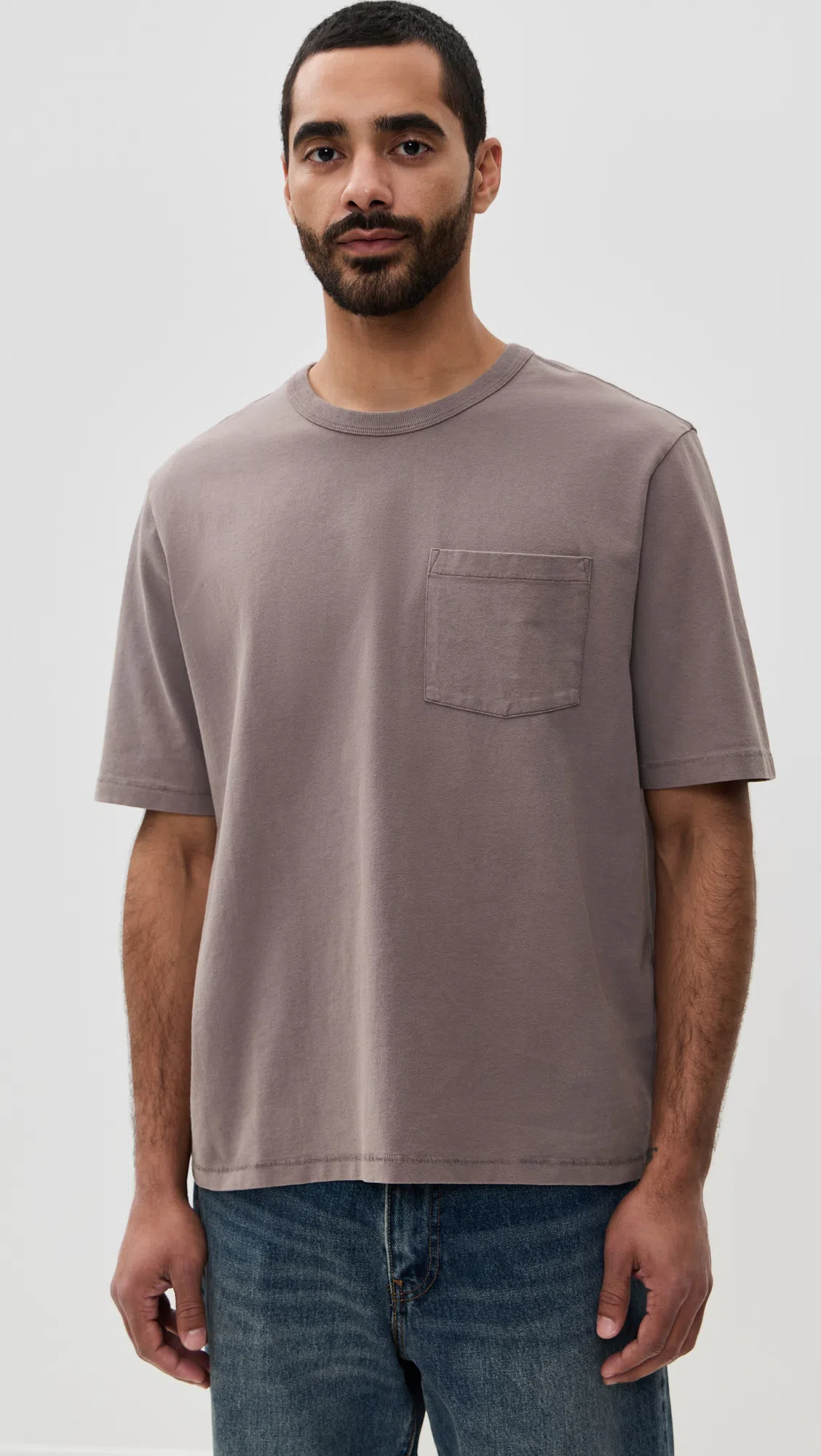 ISABEL MARANT Checked Long Sleeve Shirt With Chest Pockets In Brown