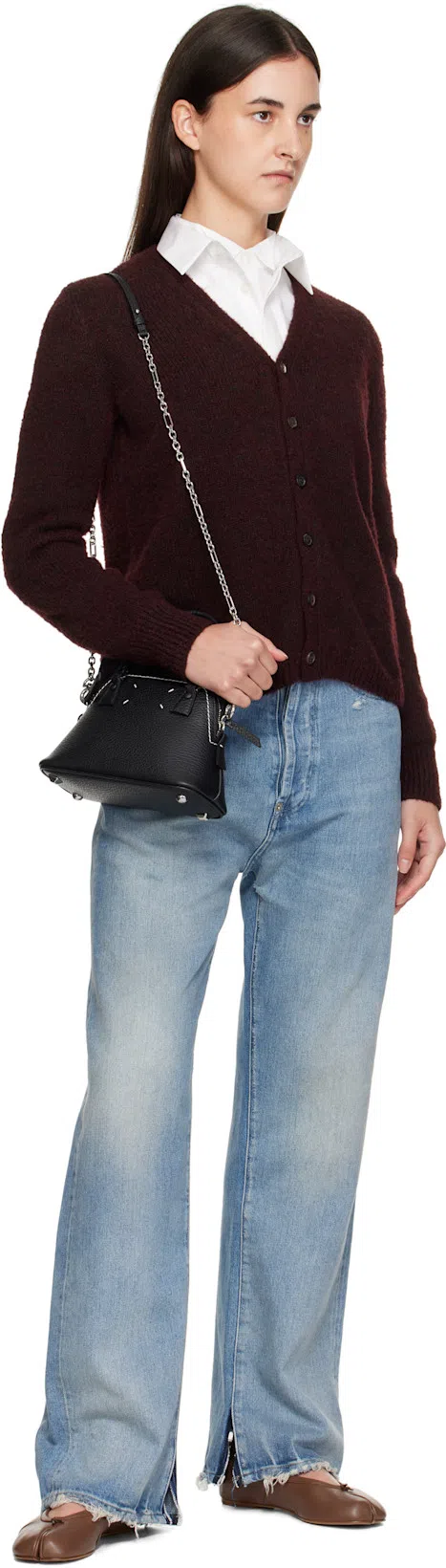 MAISON MARGIELA Blue 5 Pockets Jeans In 961 Iight Blue