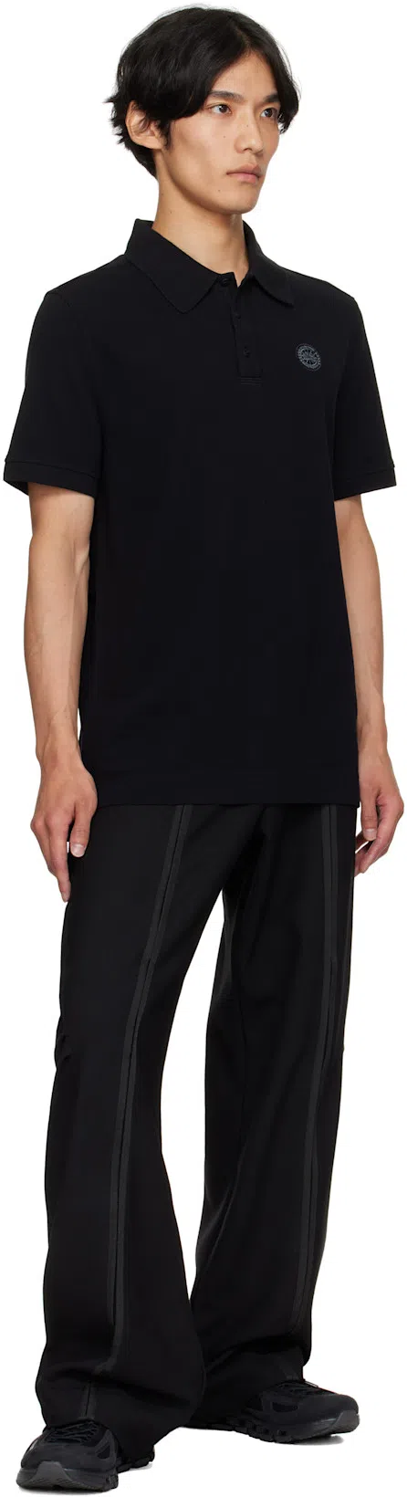 CANADA GOOSE Men Beckley Cotton Polo Shirt In Black