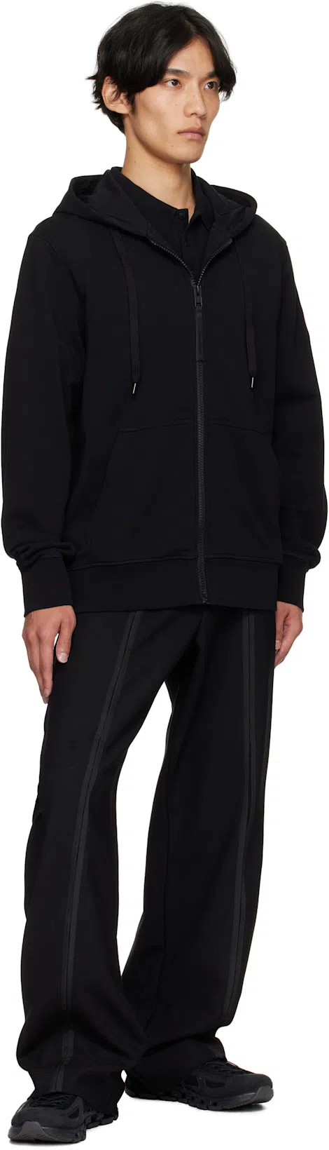 CANADA GOOSE Men Beckley Cotton Polo Shirt In Black