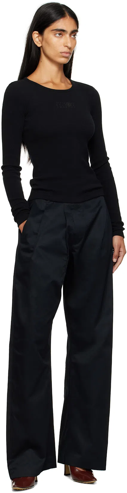 BOTTEGA VENETA Leather Stiletto Sporty Pumps In Burgundy