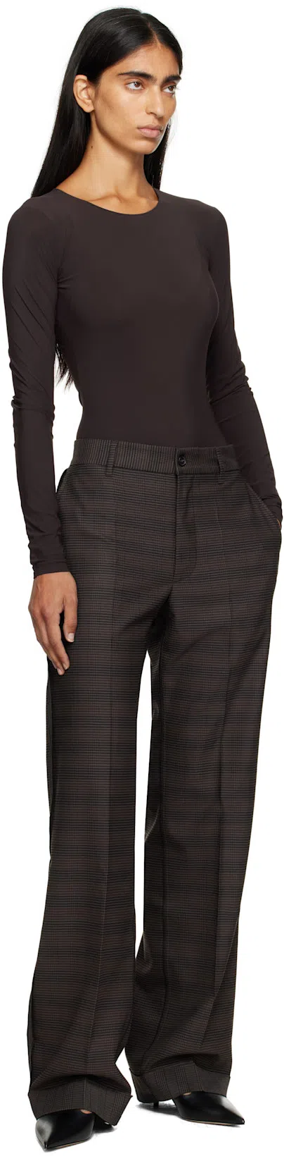 FERRAGAMO Dorye Leather Mule Pumps In Black