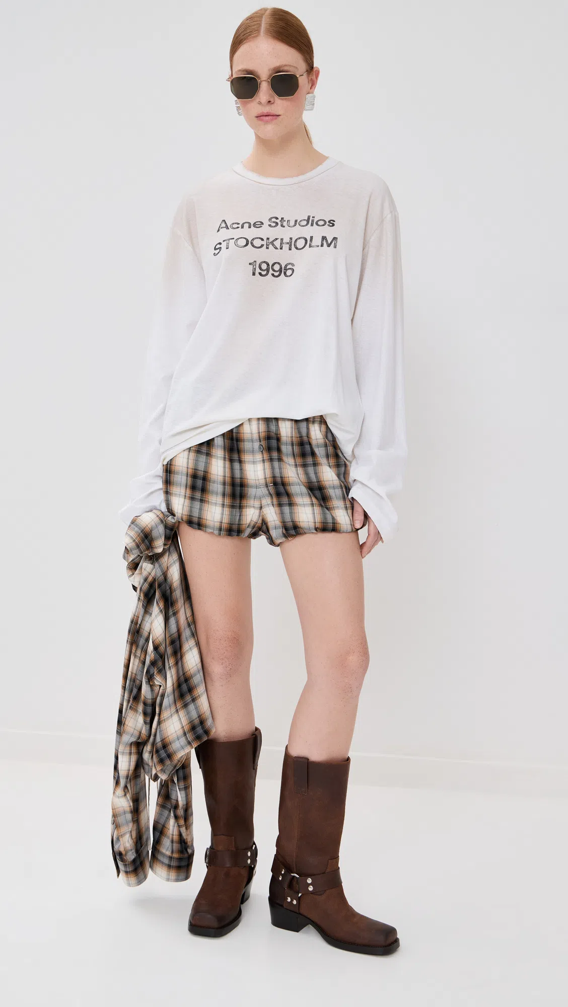 MARC JACOBS The Glam Claw Clip Black Leather Cross-body Bag