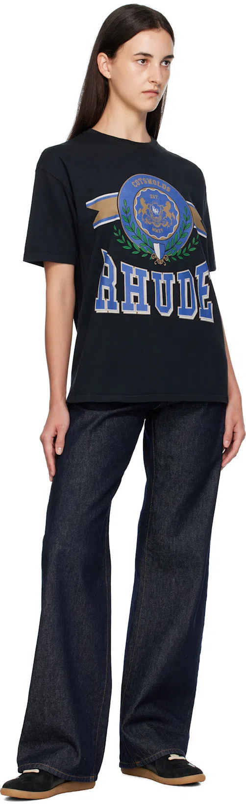 MAISON MARGIELA Replica Low-top Sneakers Contrast Sole In Multi