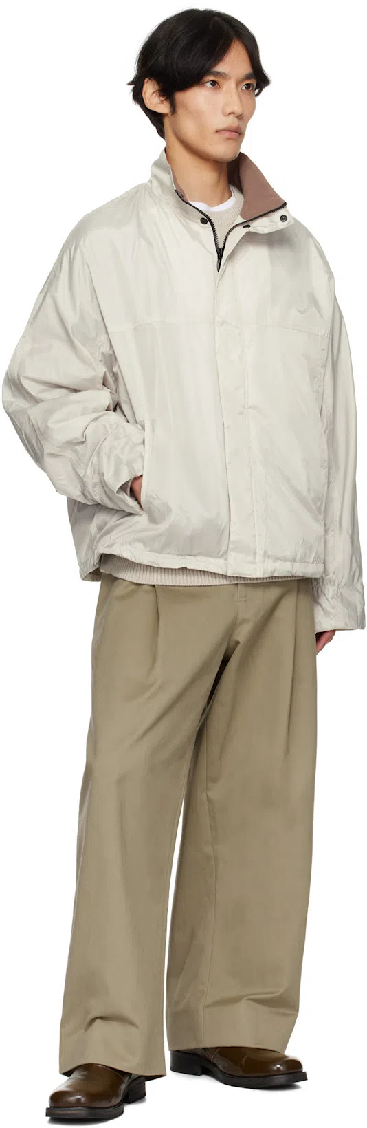 HUGO BOSS Boss Mens White Crewneck Embroidered Branding Cotton-jersey T-shirt