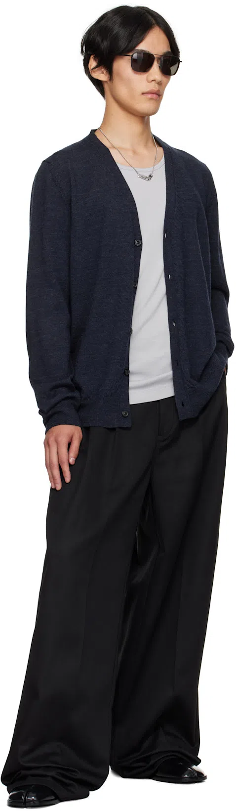 MAISON MARGIELA Brogue Lace Ups In Black