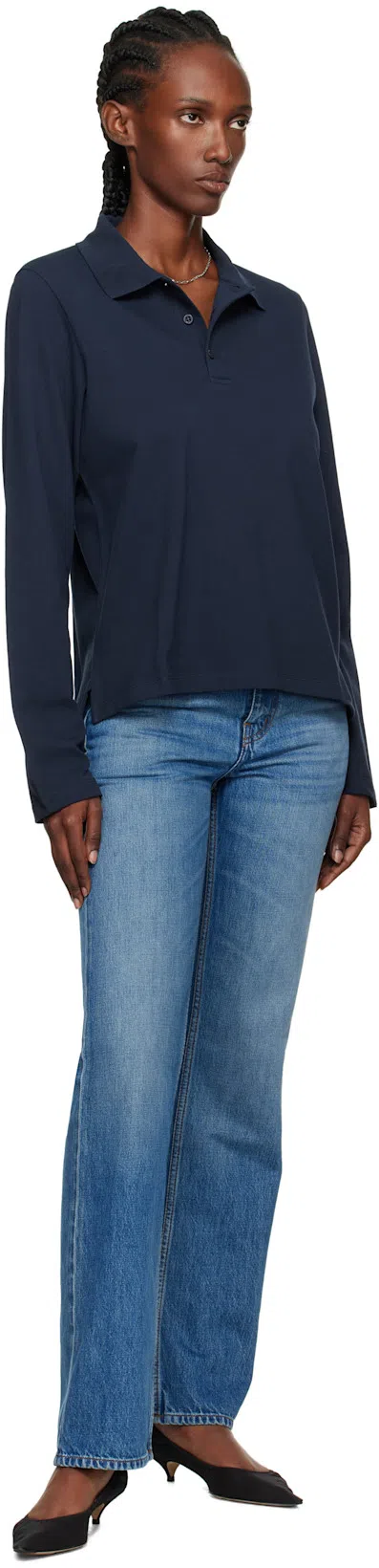 THE ROW Brown Liisa Kitten Heels