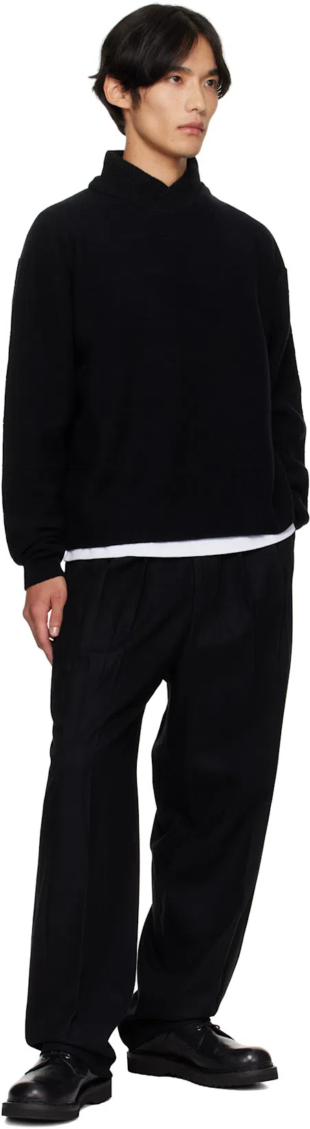 HUGO BOSS Boss Mens White Crewneck Embroidered Branding Cotton-jersey T-shirt