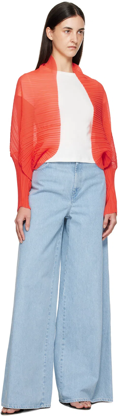 MAX MARA Denim Affari Wide-leg Jeans In Blue