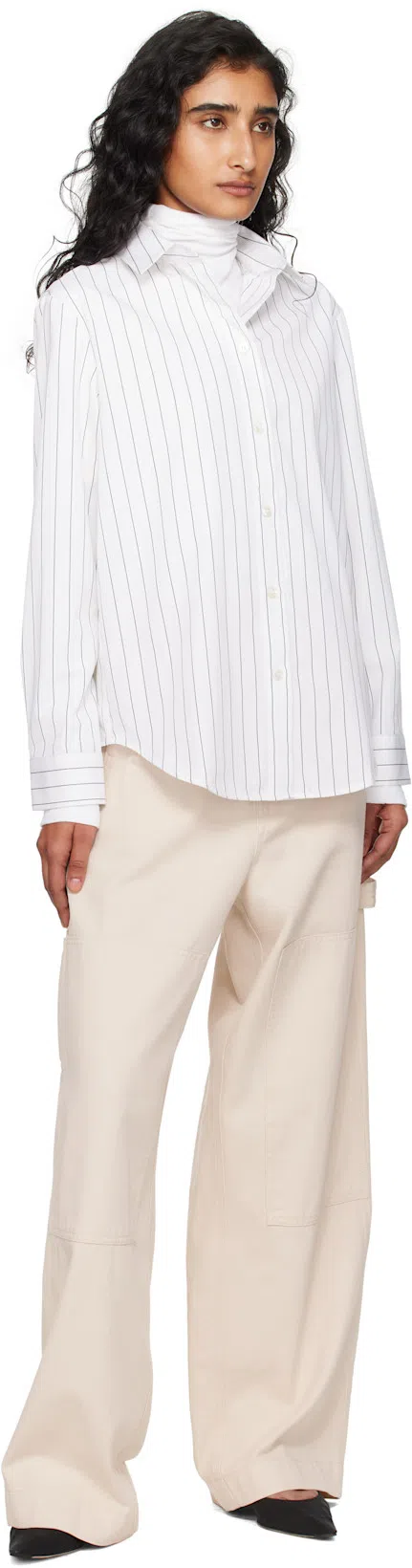 THE ROW Brown Liisa Kitten Heels