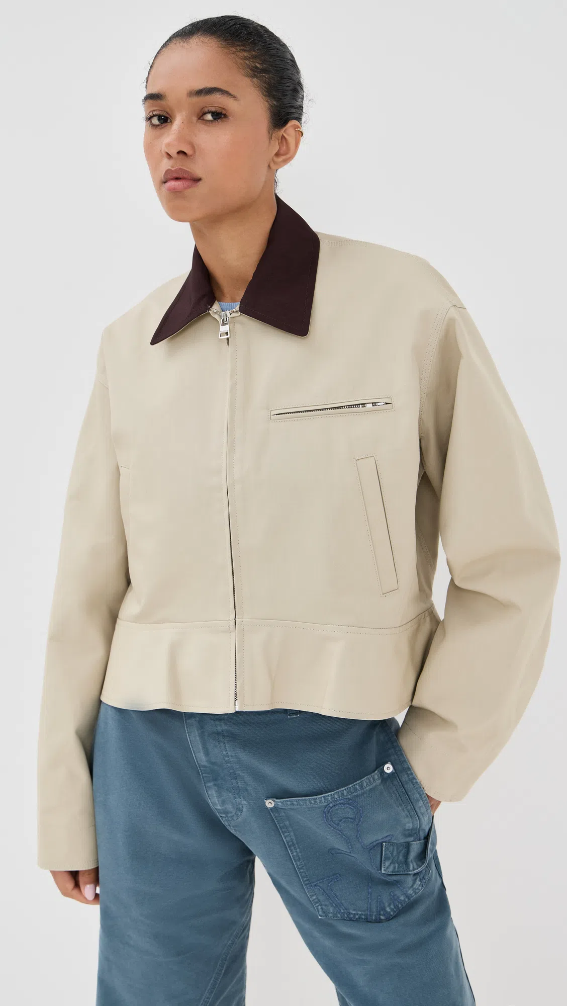 JW ANDERSON J. W. Anderson Twisted Workwear' Jeans In Black