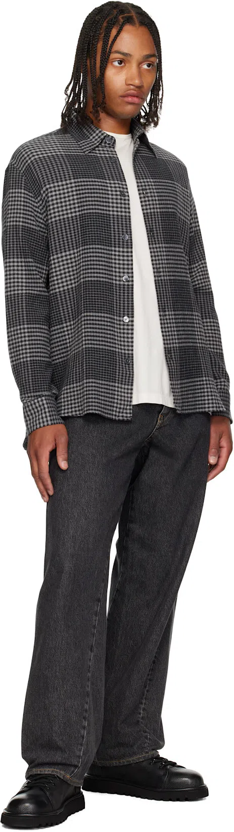 LEMAIRE Relaxed Fit Crewneck T-shirt In White