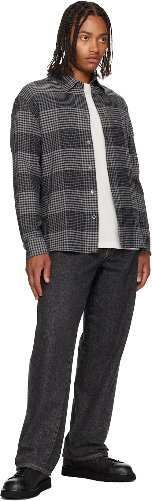 LEMAIRE Relaxed Fit Crewneck T-shirt In White