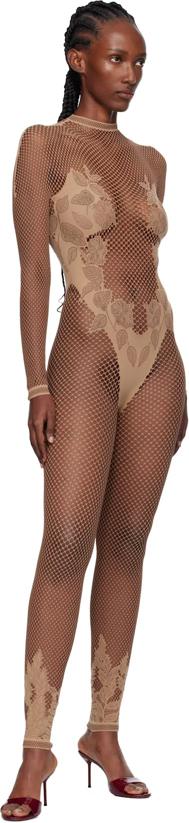 PARIS TEXAS Woman Sandals Burgundy Size 8 Leather In Red